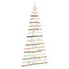 vidaXL &Aacute;rvore de Natal Suspensa 150 cm 80 LED Multicolorido