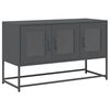 vidaXL M&oacute;vel de TV 100,5x39x60,5 cm a&ccedil;o laminado a frio antracite