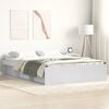 vidaXL Estrutura de cama king 150x200 cm branco