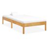 vidaXL Estrutura de cama 90x200 cm madeira de carvalho maci&ccedil;a