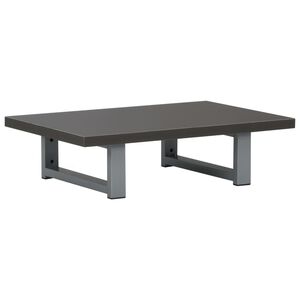 vidaXL M&oacute;vel de casa de banho 60x40x16,3 cm cinzento