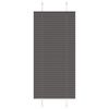 vidaXL Preto Plissada Cega 55x100 cm Largura Tecido 54,4 cm Poli&eacute;ster