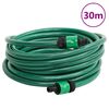 vidaXL Enrolador independente com mangueira de 30 m PVC verde