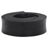 vidaXL Borda de borracha para arado de neve preto 200x8x2 cm