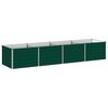 vidaXL Cama de Jardim Elevada Verde 320 x 80 x 55 cm