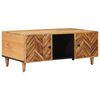 vidaXL Mesa de centro Castanho 100 x 54 x 40 cm