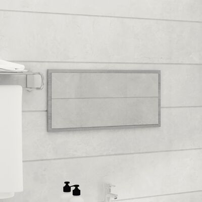 vidaXL 2 pcs conjunto móveis WC derivados de madeira sonoma cinza