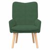 vidaXL poltrona Verde Selva 63 x 67 x 94 cm tecido