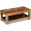 vidaXL Mesa de centro 90x45x35 cm madeira reciclada maci&ccedil;a