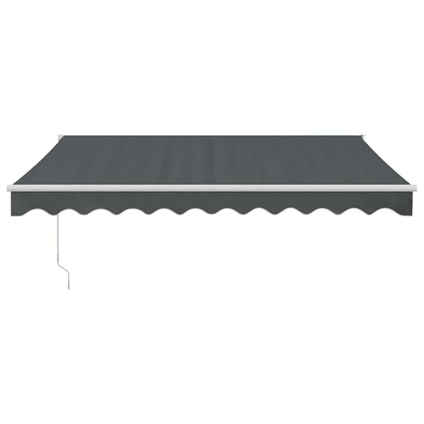 vidaXL Toldo retr&aacute;til autom&aacute;tico 3x2,5 m antracite