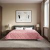 vidaXL Duvet de Ano Inteiro Colchonete Rosa 240 x 260 cm