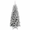 vidaXL &Aacute;rvore de Natal Artificial com 300 LEDs Branco 210 cm