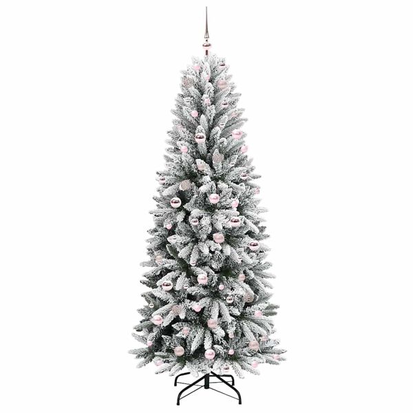 vidaXL &Aacute;rvore de Natal Artificial com 300 LEDs Branco 210 cm