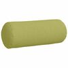 vidaXL Almofadas de Apoio 2 pcs Verde Claro Ø 15 x 40 cm tecido