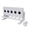 vidaXL Alvo com 5 orif&iacute;cios com corda de reinicia&ccedil;&atilde;o
