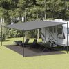 vidaXL Tapete de campismo para tenda 400x700 cm antracite