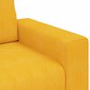 vidaXL Sof&aacute;-luvas 180x77x82 cm tecido corduroy amarelo-claro