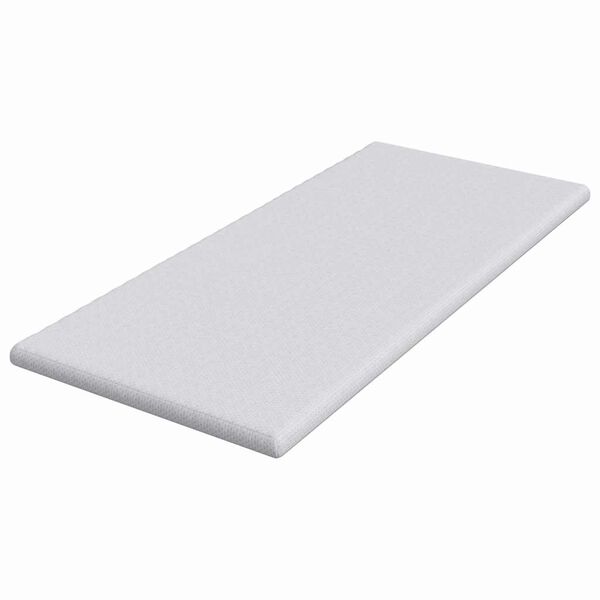 vidaXL Topper de Colch&atilde;o Branco 100 x 200 cm Tecido Jacquard