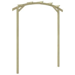 vidaXL P&eacute;rgola de jardim 180x210x40 cm madeira de pinho impregnada