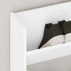 vidaXL Sapateira de parede 80x18x90 cm derivados de madeira branco