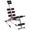 vidaXL Aparelho para treino de abdominais forma L c/ cordas el&aacute;sticas