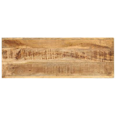 vidaXL Mesa consola 110x35x76 cm madeira de mangueira maciça