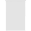 vidaXL Estore de rolo para o duche 140x240 cm branco