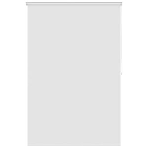vidaXL Estore de rolo para o duche 140x240 cm branco