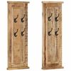 vidaXL Bengaleiros 2 pcs madeira de mangueira maci&ccedil;a 38x100 cm