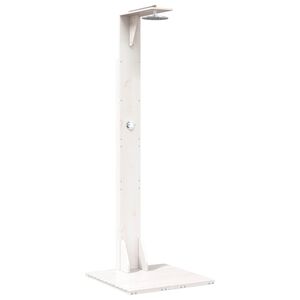 vidaXL Chuveiro Externo 214,5 cm Branco