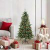 vidaXL &Aacute;rvore de Natal Articulada Artificial Verde 120 cm PE e PVC