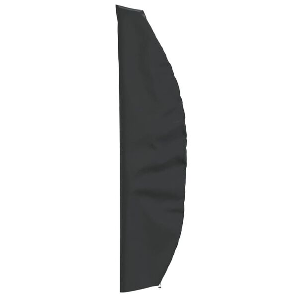 vidaXL Capa para guarda-sol de jardim 280x30/81/45cm 420D oxford preto