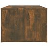 vidaXL Mesa de centro 100x50x36 cm derivados madeira carvalho fumado