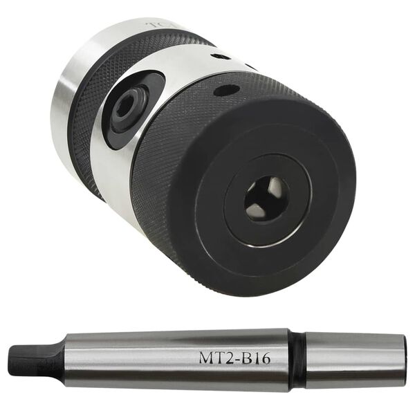 vidaXL Cabeça de roscar B16 com cone MT2 para roscas internas M2-M13