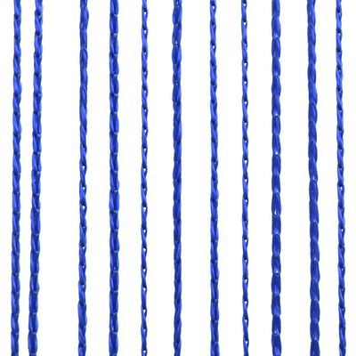 vidaXL Cortinas de fios 2 pcs 140x250 cm azul