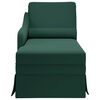 vidaXL Chaise lounge c/ refor&ccedil;o/apoio de bra&ccedil;os direito veludo