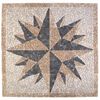 vidaXL Azulejos Mos&aacute;ico com Padr&atilde;o de Vento Multicolor 120 x 120 cm