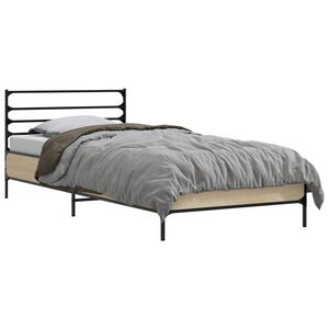 vidaXL Estrutura da Cama Carvalho Sonoma 80 x 200 cm