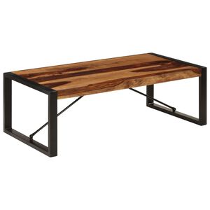 vidaXL Mesa de centro 120x60x40 cm madeira de ac&aacute;cia maci&ccedil;a