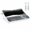 vidaXL Rolo de Trailer para Barco com Suporte 30,5 cm A&ccedil;o Galvanizado