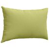 vidaXL Travesseiros de Sofá 2 pcs Verde Claro 60 x 40 cm tecido