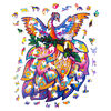 UNIDRAGON Puzzle de madeira 297 pcs Fairy Bird King Size 30x39 cm