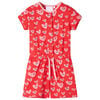 Macac&atilde;o infantil vermelho 140