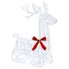 vidaXL Rena de Natal 3D LOVIISA 140 LED Branco frio 55 x 22 x 63 cm