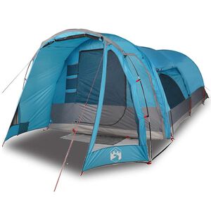 vidaXL Tenda familiar t&uacute;nel para 8 pessoas imperme&aacute;vel azul