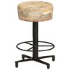 vidaXL Bancos de bar 2 pcs 52 cm madeira de mangueira maci&ccedil;a