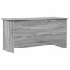 vidaXL Ba&uacute; de Armazenamento Sonoma cinzento 100 x 40 x 50 cm