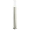 vidaXL Lumin&aacute;ria de poste 80 cm em a&ccedil;o inoxid&aacute;vel IP44