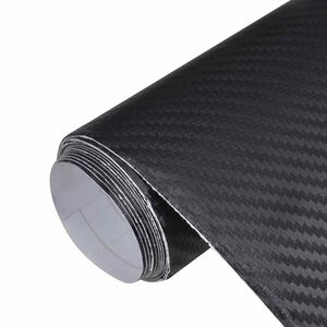 vidaXL Pel&iacute;cula para carro 100x150 cm 3D preto