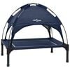 vidaXL Cama para Cachorro 71 x 64 x 71 cm A&ccedil;o Azul Marinho